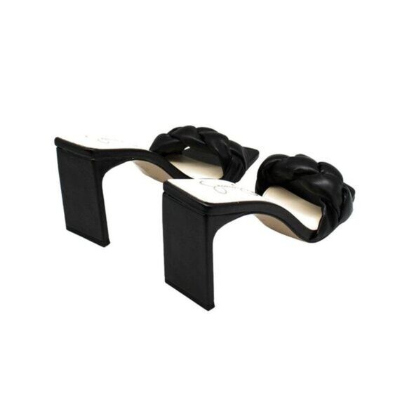 Jessica Simpson Women S Sassia Braided Slip-on Slide Dress Sandals - Picture 7 of 9